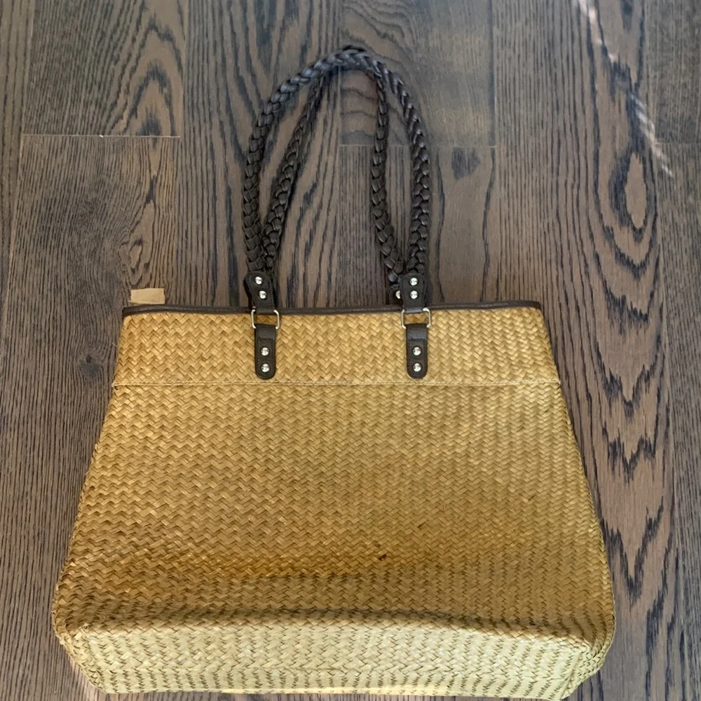 Woven beach bag - Picture 1 of 6